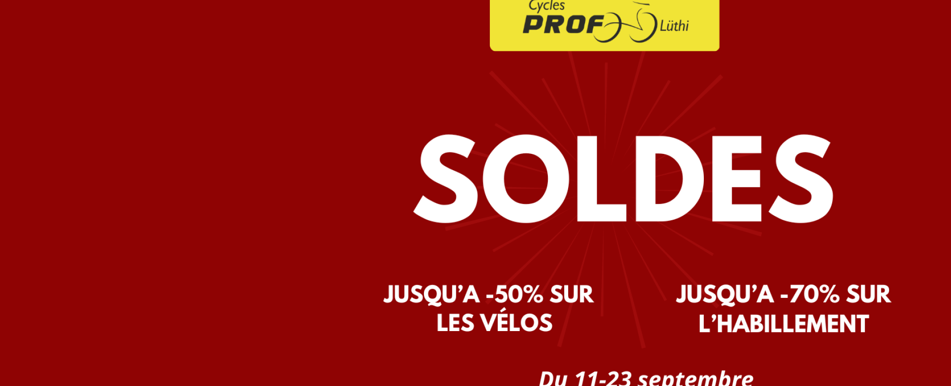 INCROYABLE SOLDES!