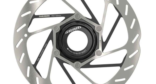 Sram Rotor HS2 Rounded CenterLock 160mm 160mm