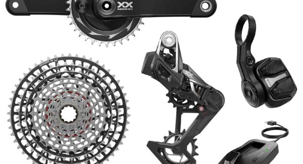 Sram XX SL EagleT-Type AXS Powermeter Groupset 170 34D,RD,Controller,Chaîne,cassette