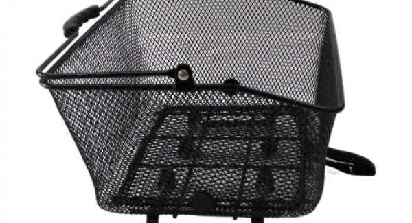 Aucune Panier à maille fines - p-b 115-150mm, noir, 400x300x170/135, 14 l