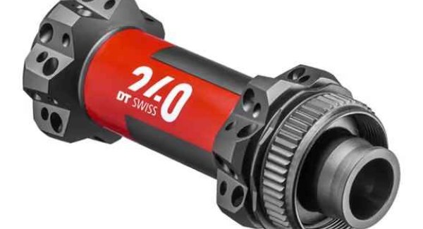 DT Swiss Moyeu avant 240 100/15 Straightpull Centerlock 28T