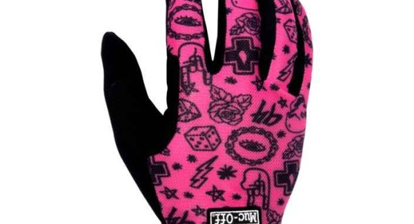 Muc-Off Lightweight Mesh Ride Gloves pink