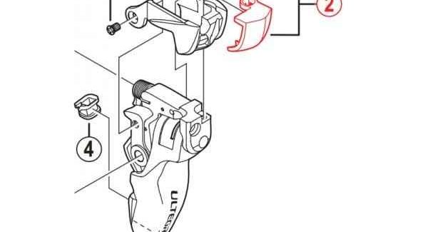 Shimano ST-6700 L.H. name plate A screw Y6SC98040