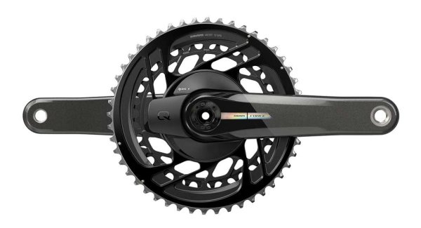 Quarq MY23 Power Meter Crankset Spider Force AXS 2x DUB 172.5mm/48/35t