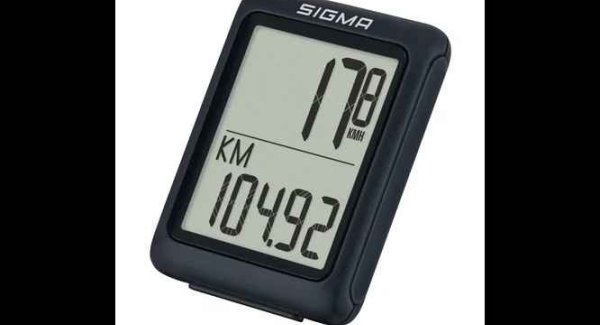 Sigma Compteur BC 5.0 WL ATS sans câble analog noir