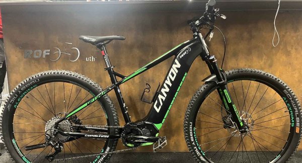 Aucune VTT électrique canyon 