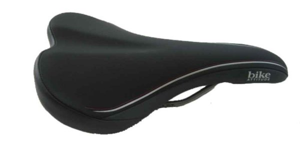 Bike Attitude Velo Selle VL-4125 enfants sans trou noir