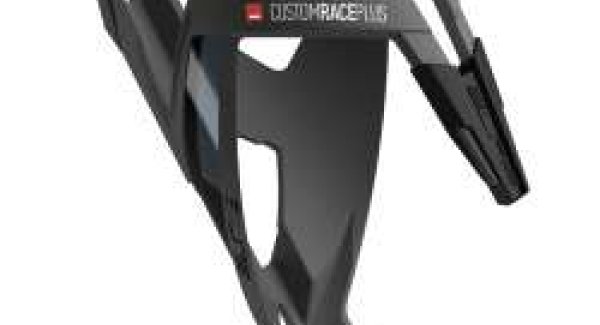 Elite Porte-bidon Custom Race Plus skin fibre de verre noir