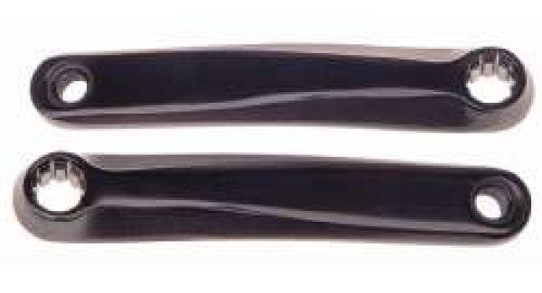 Fuchs-Movesa Manivelle 170 mm alu sans vis ISIS noir