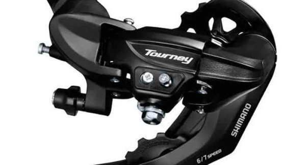 Shimano Shimano Dérailleur Tourney RD-TY300 6/7-vit. Top-Nor. avec patte box